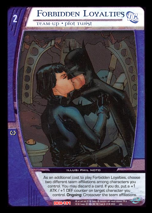 Forbidden Loyalties, Team-Up (EA)